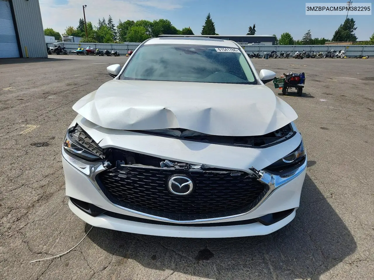 2023 Mazda 3 Preferred VIN: 3MZBPACM5PM382295 Lot: 61541786