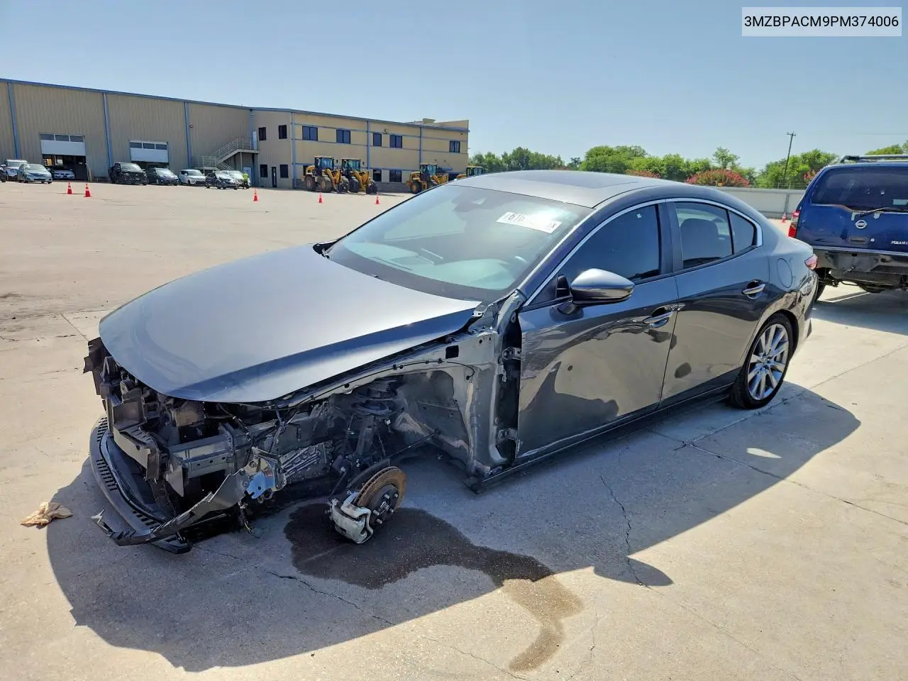2023 Mazda 3 Preferred VIN: 3MZBPACM9PM374006 Lot: 61616976