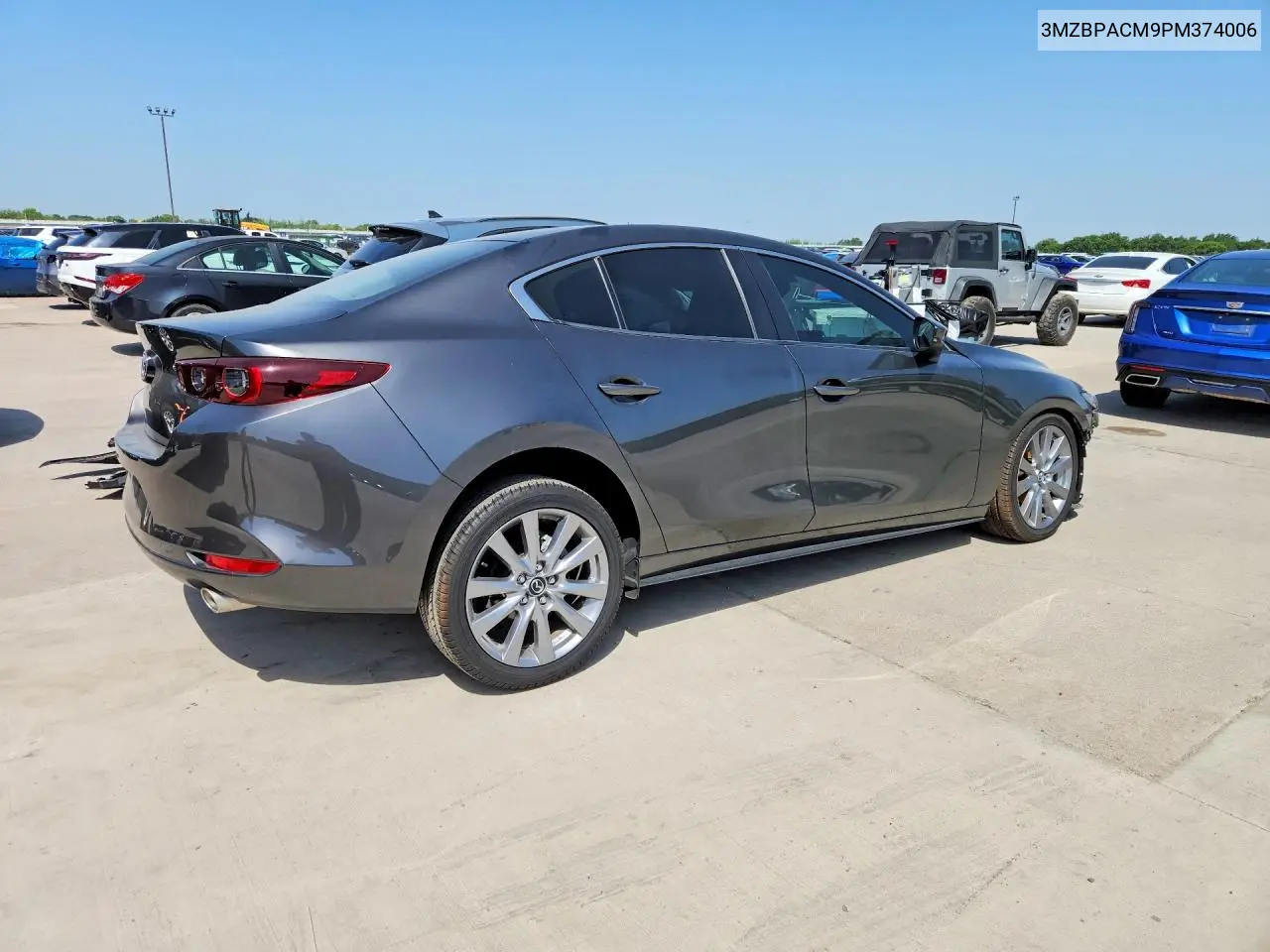2023 Mazda 3 Preferred VIN: 3MZBPACM9PM374006 Lot: 61616976