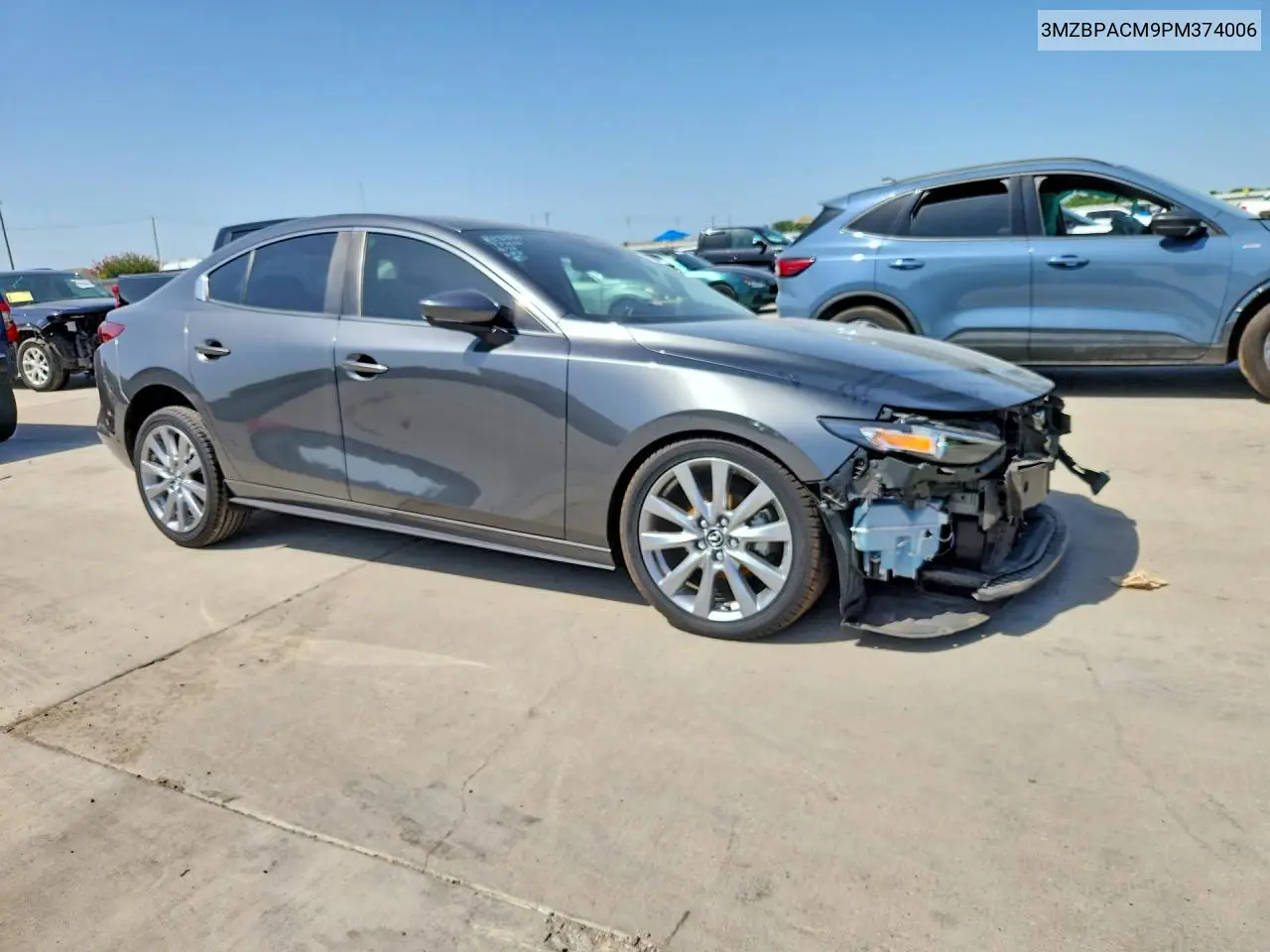 2023 Mazda 3 Preferred VIN: 3MZBPACM9PM374006 Lot: 61616976