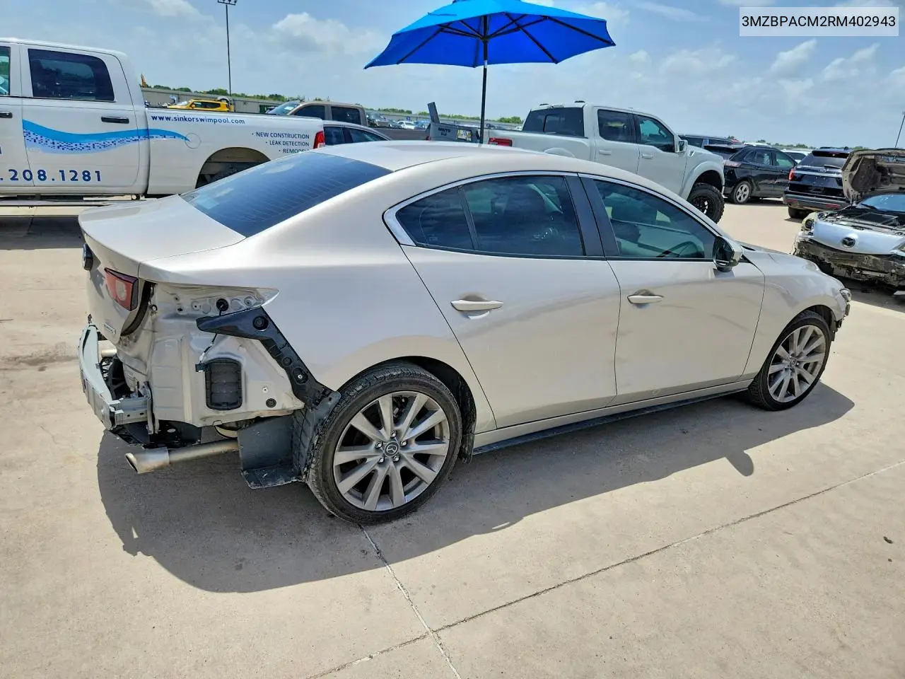 2024 Mazda 3 Preferred VIN: 3MZBPACM2RM402943 Lot: 61182486