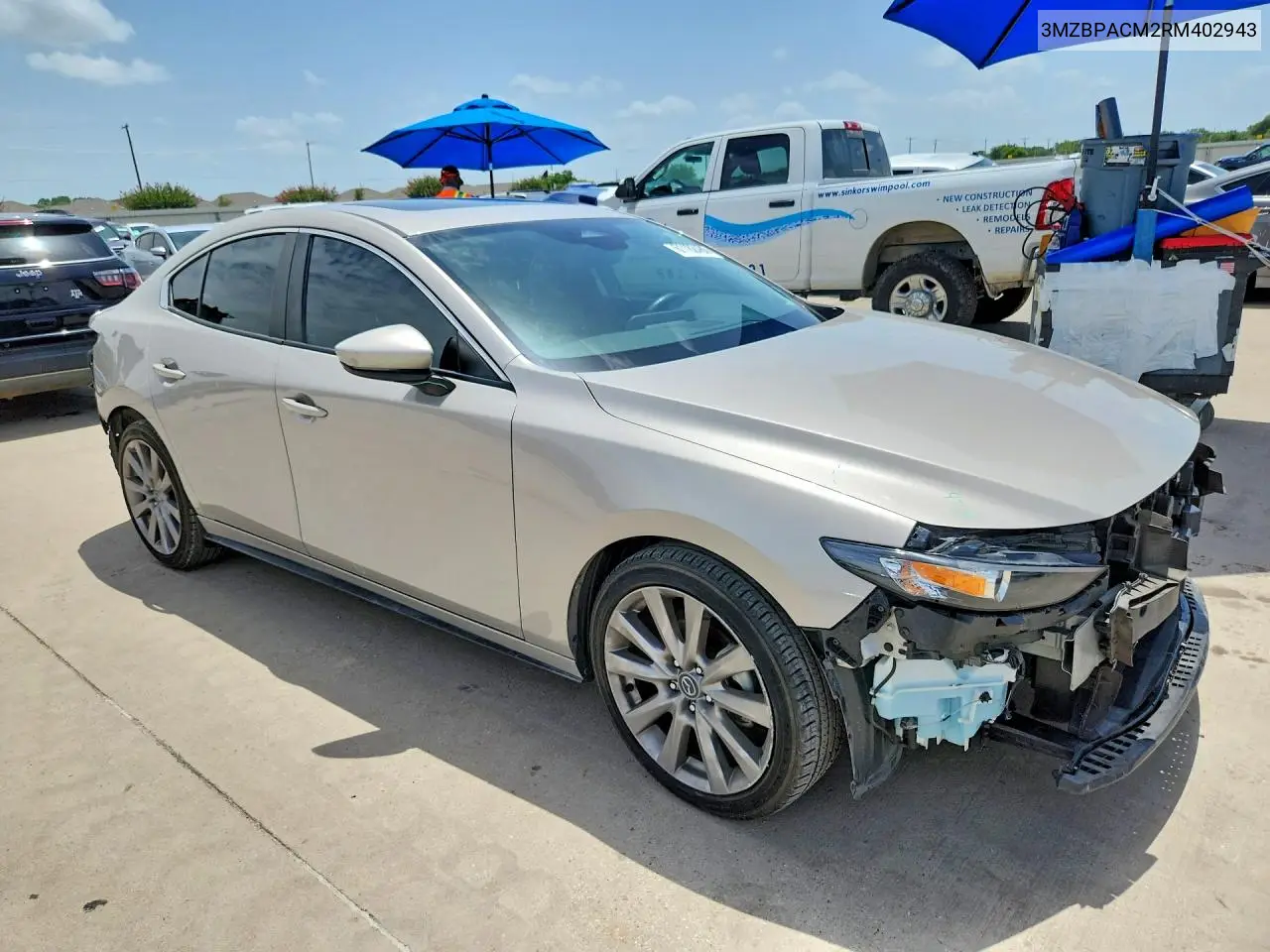 2024 Mazda 3 Preferred VIN: 3MZBPACM2RM402943 Lot: 61182486