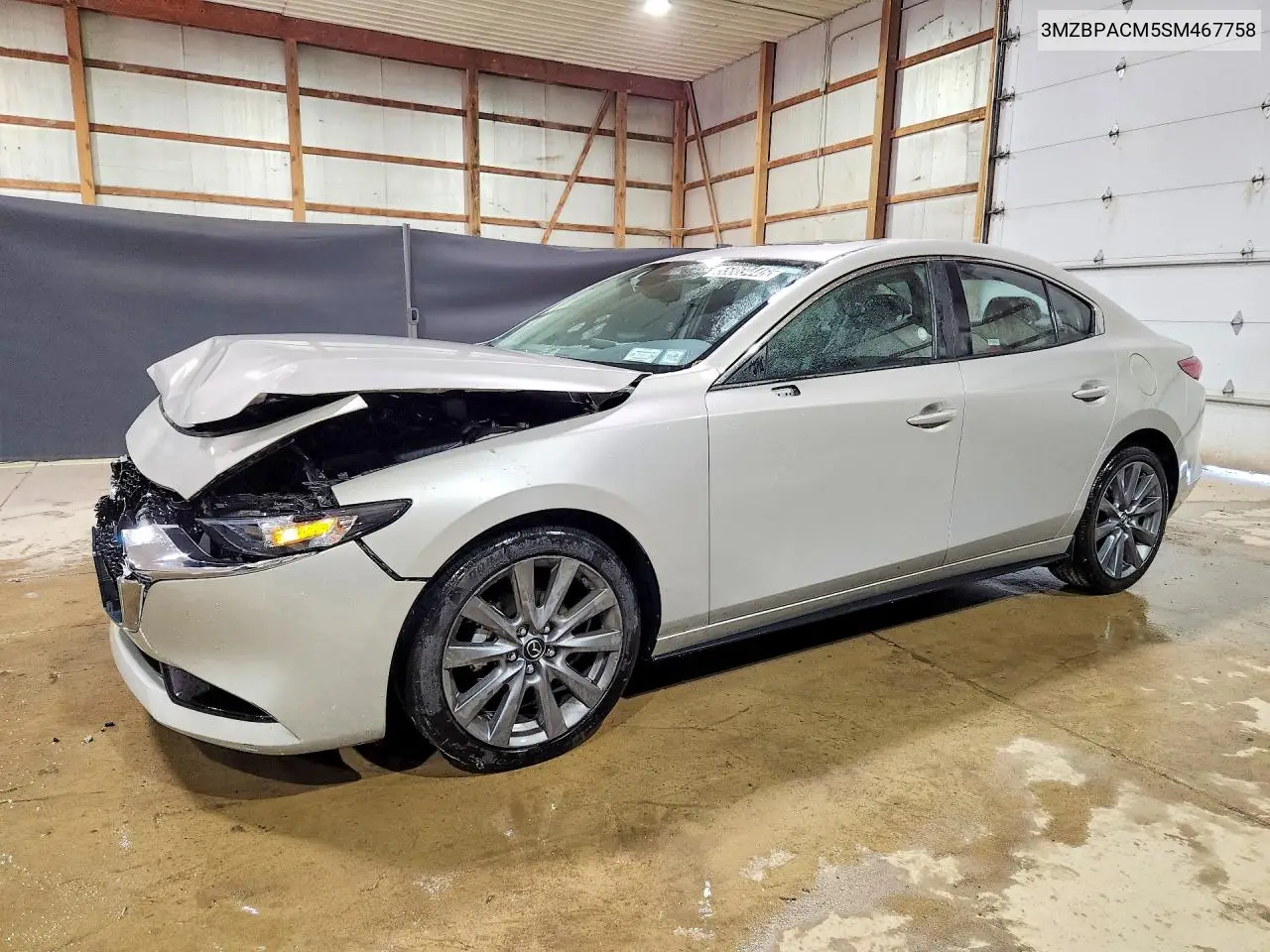 2025 Mazda 3 Preferred VIN: 3MZBPACM5SM467758 Lot: 55869446