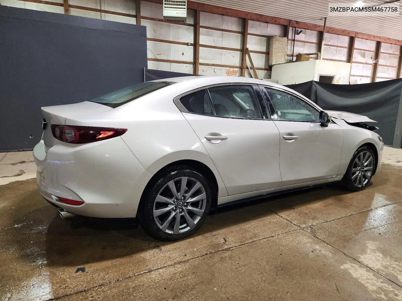 2025 Mazda 3 Preferred VIN: 3MZBPACM5SM467758 Lot: 55869446