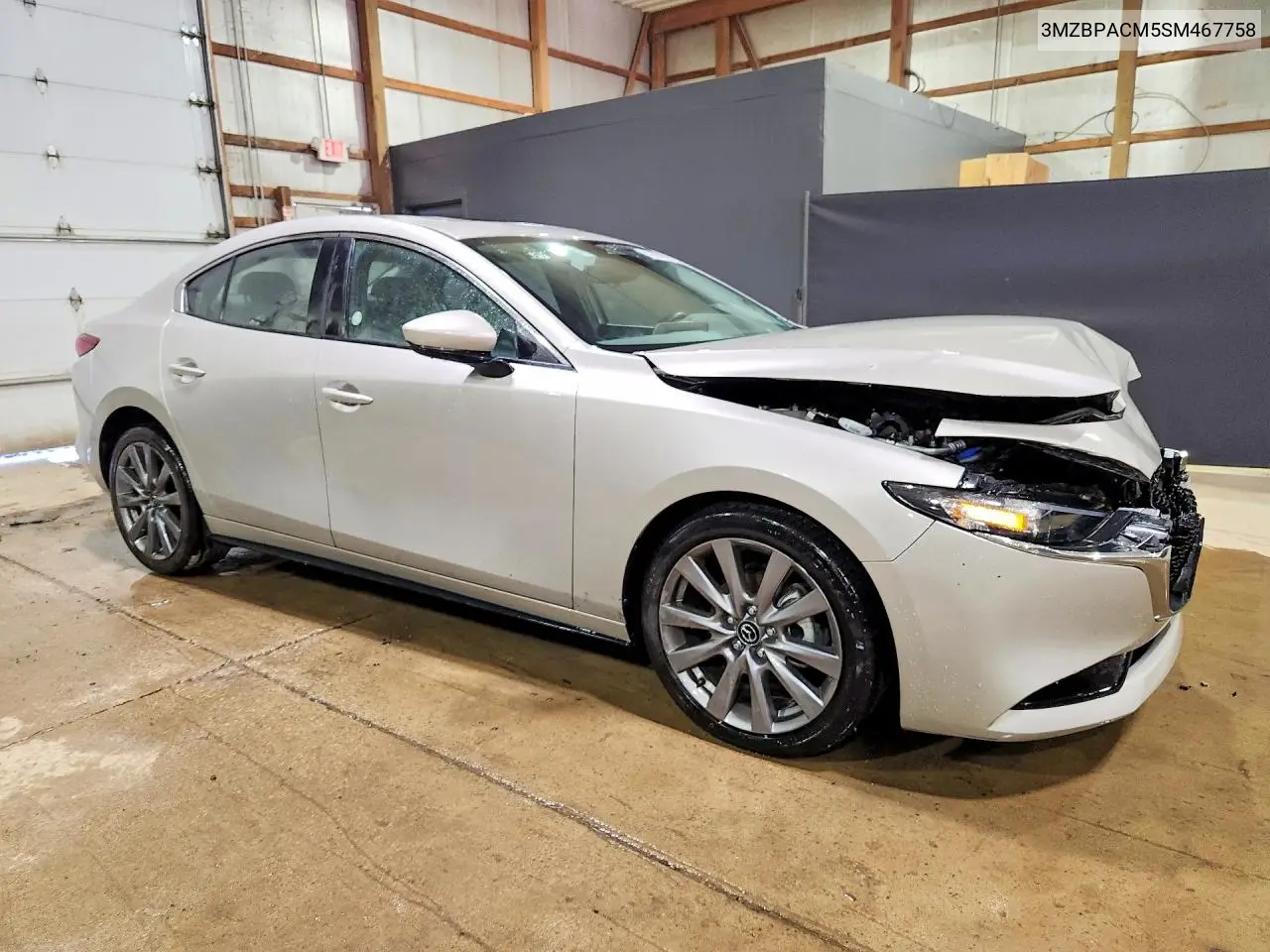 2025 Mazda 3 Preferred VIN: 3MZBPACM5SM467758 Lot: 55869446