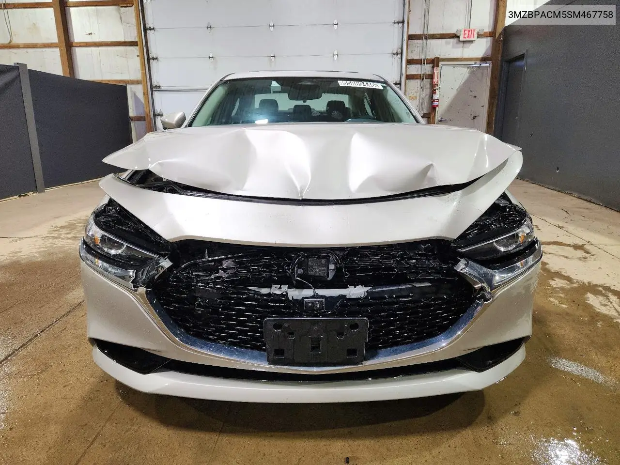 2025 Mazda 3 Preferred VIN: 3MZBPACM5SM467758 Lot: 55869446