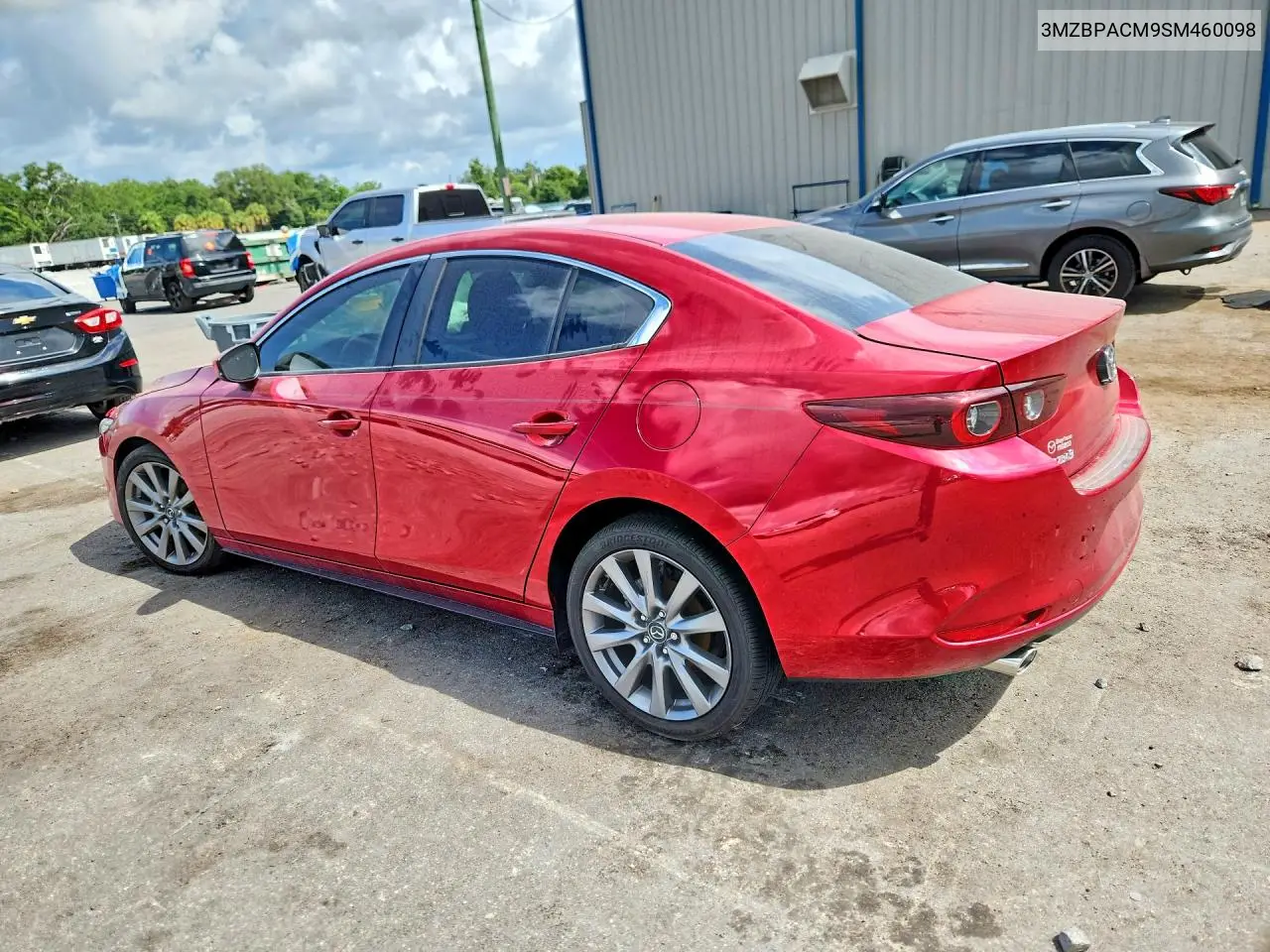 2025 Mazda 3 Preferred VIN: 3MZBPACM9SM460098 Lot: 56647876