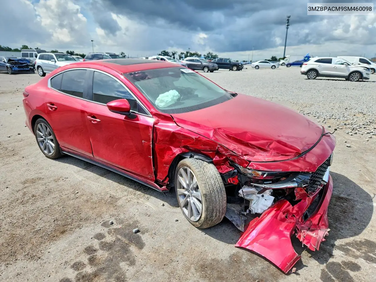 2025 Mazda 3 Preferred VIN: 3MZBPACM9SM460098 Lot: 56647876