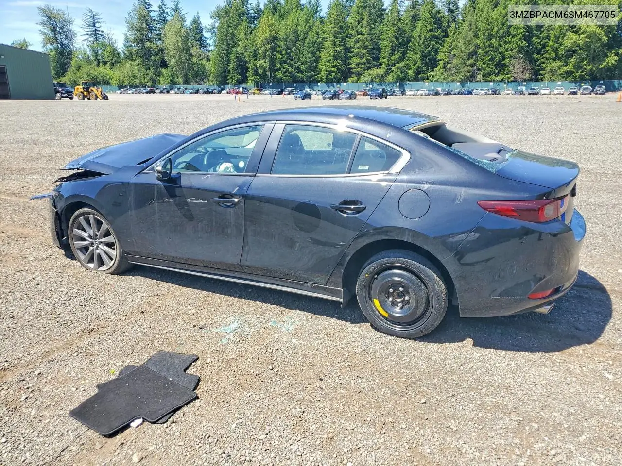 2025 Mazda 3 Preferred VIN: 3MZBPACM6SM467705 Lot: 57398586