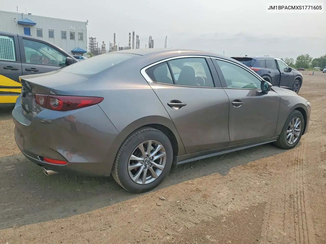 2025 Mazda 3 Preferred VIN: JM1BPACMXS1771605 Lot: 60133486