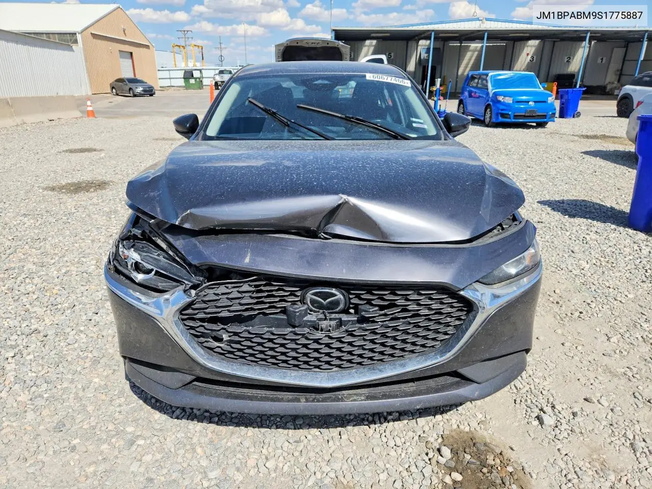 2025 Mazda 3 Select Sport VIN: JM1BPABM9S1775887 Lot: 60677466