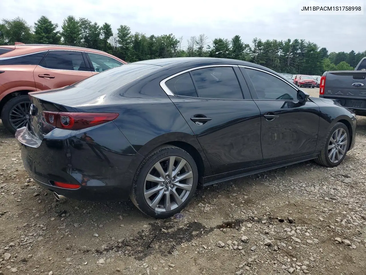 2025 Mazda 3 Preferred VIN: JM1BPACM1S1758998 Lot: 61754666