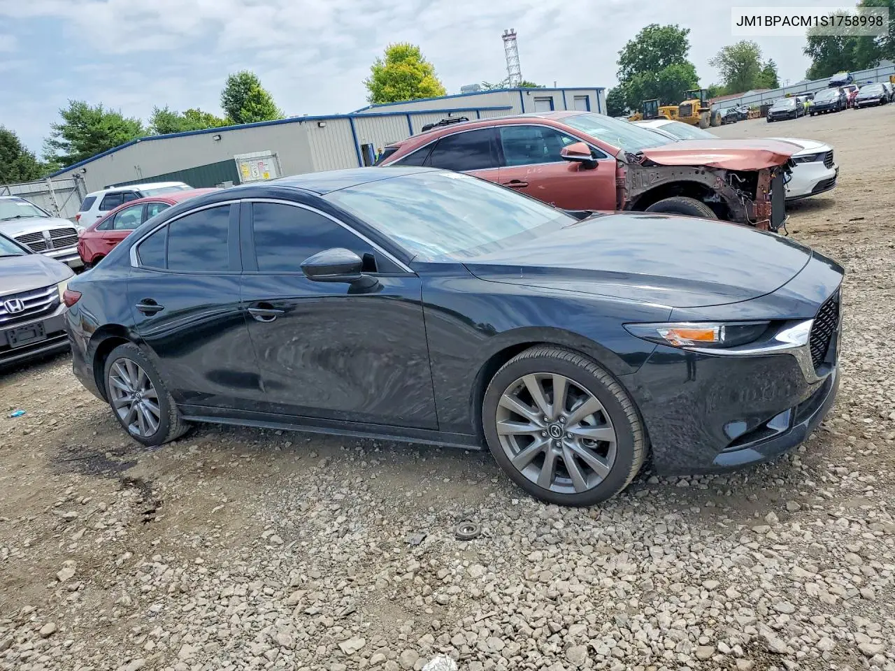 2025 Mazda 3 Preferred VIN: JM1BPACM1S1758998 Lot: 61754666