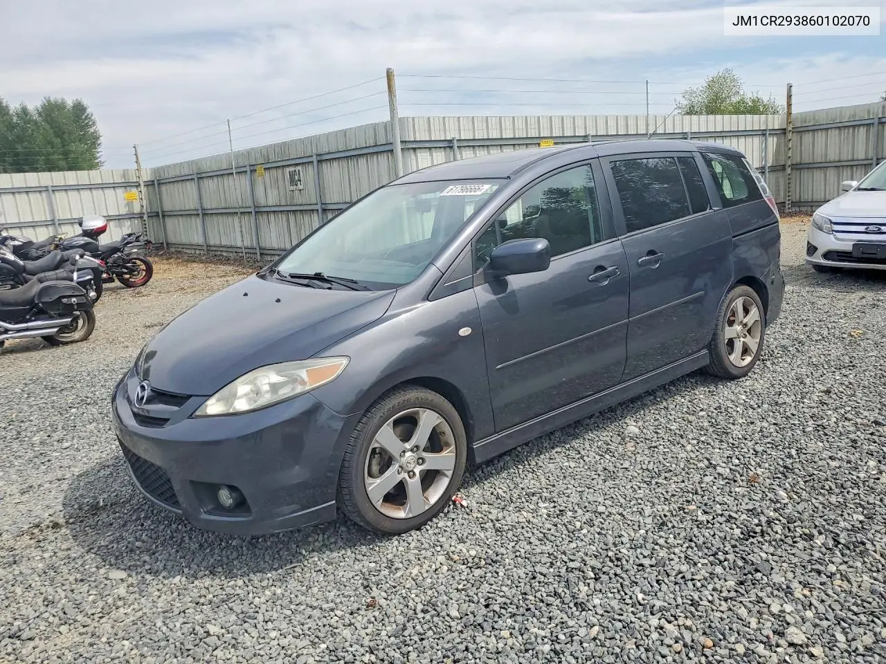 2006 Mazda 5 VIN: JM1CR293860102070 Lot: 61796666