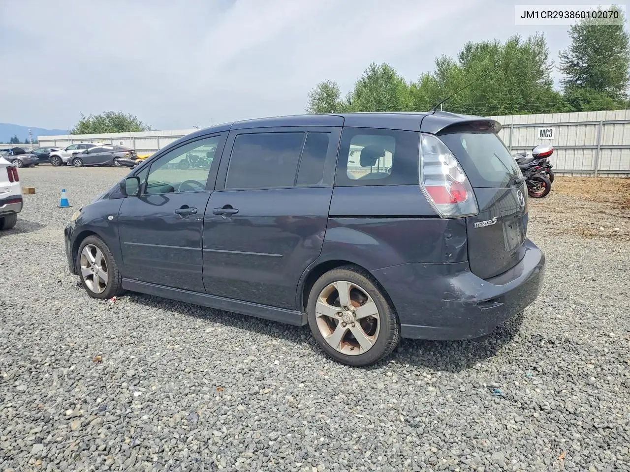 2006 Mazda 5 VIN: JM1CR293860102070 Lot: 61796666