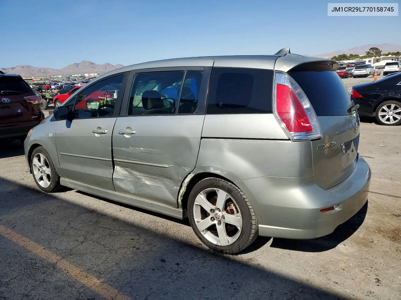 2007 Mazda 5 VIN: JM1CR29L770158745 Lot: 53118956