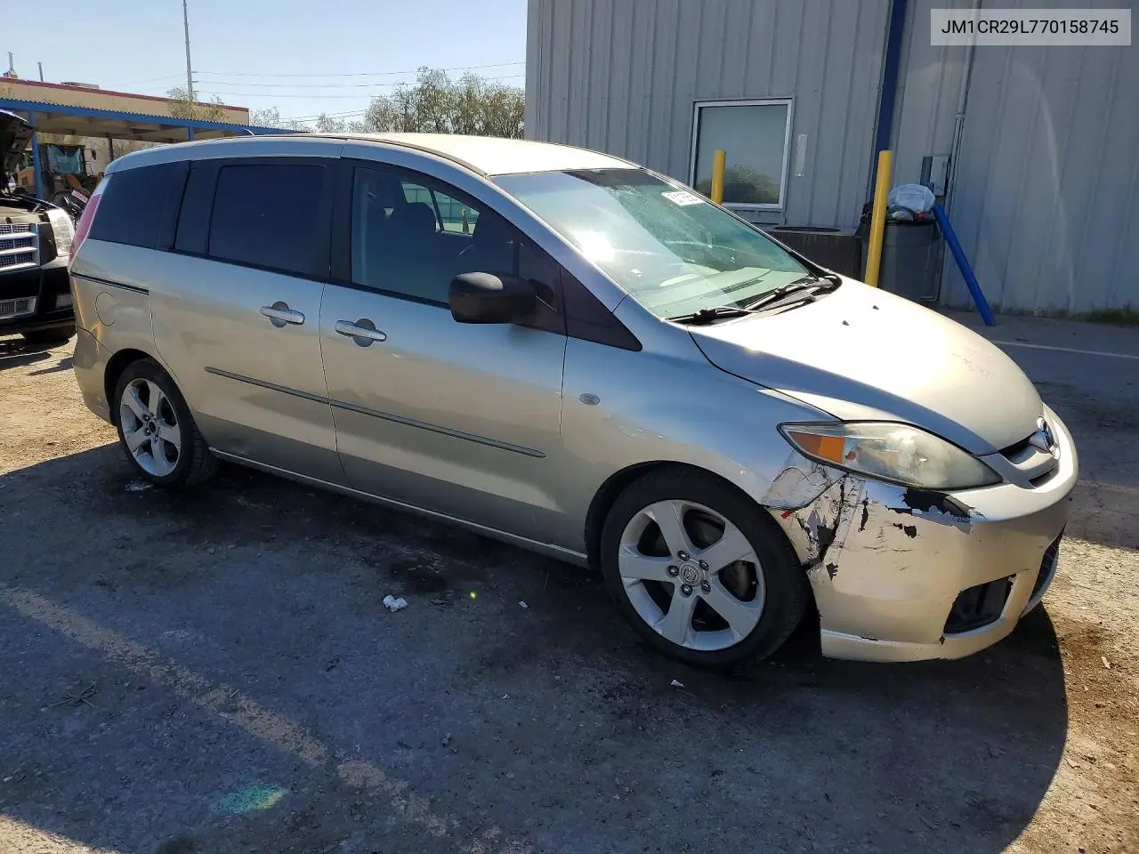 2007 Mazda 5 VIN: JM1CR29L770158745 Lot: 53118956