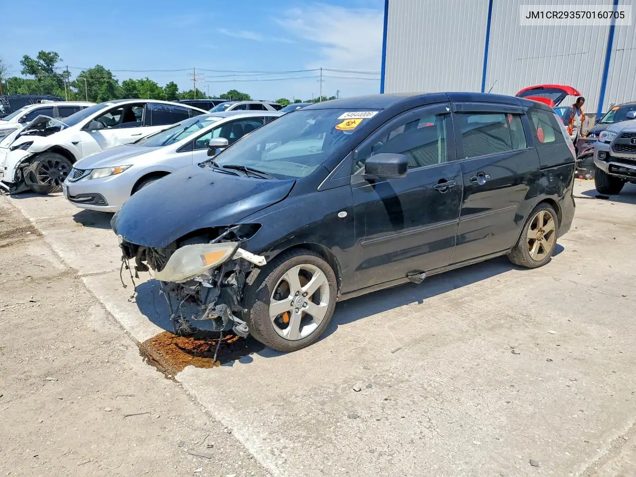 2007 Mazda 5 VIN: JM1CR293570160705 Lot: 54644006