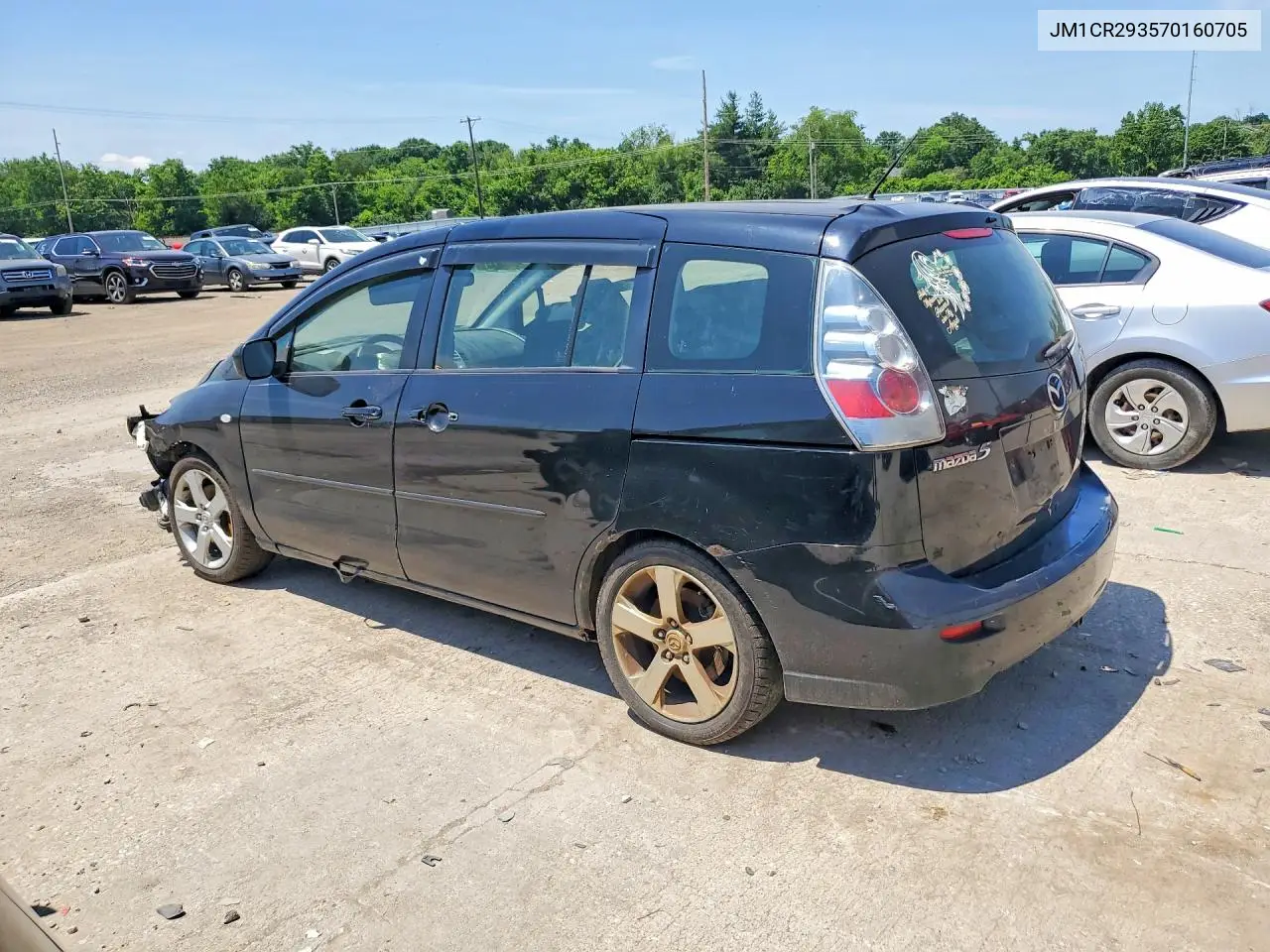 2007 Mazda 5 VIN: JM1CR293570160705 Lot: 54644006