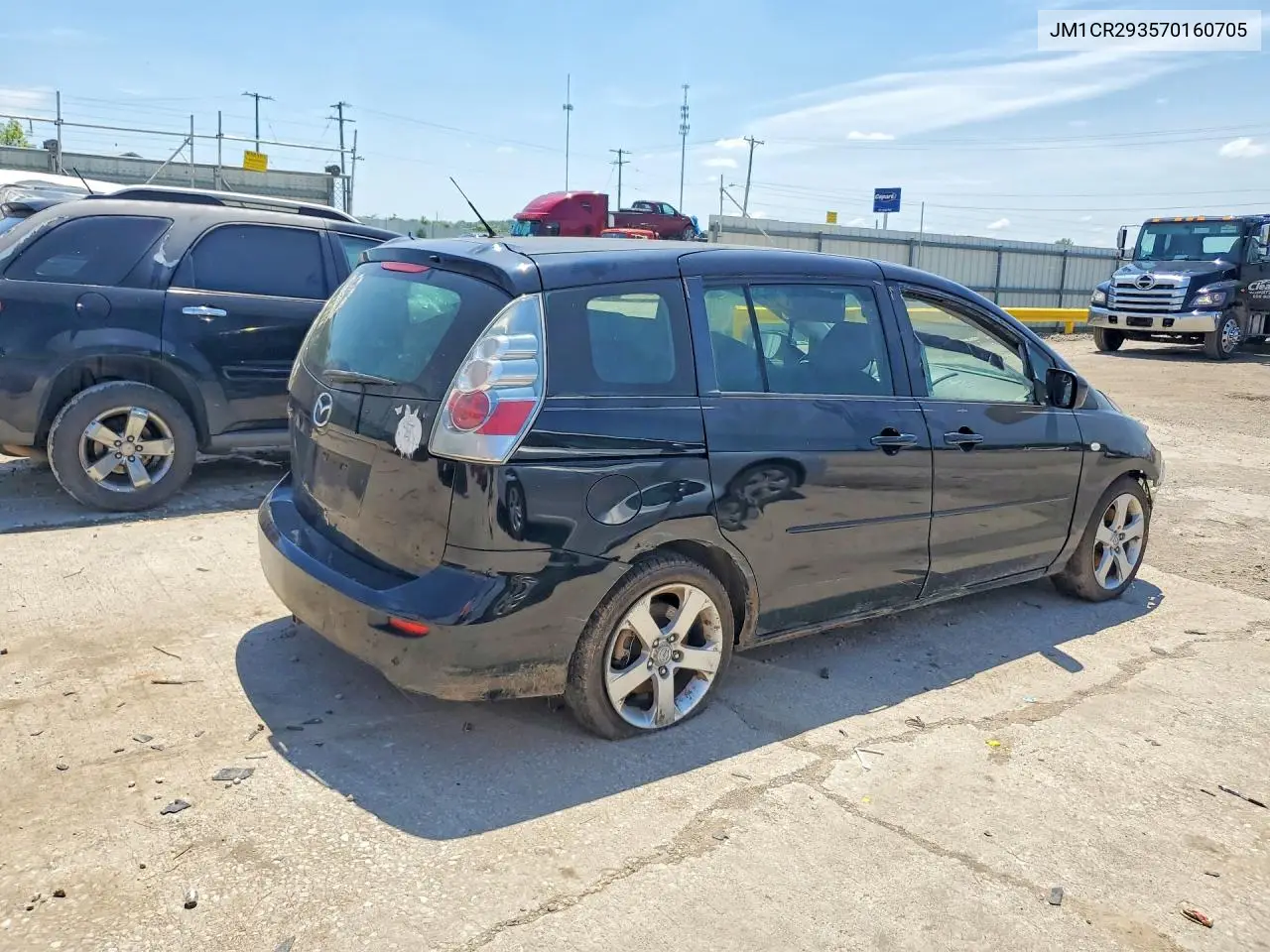 2007 Mazda 5 VIN: JM1CR293570160705 Lot: 54644006