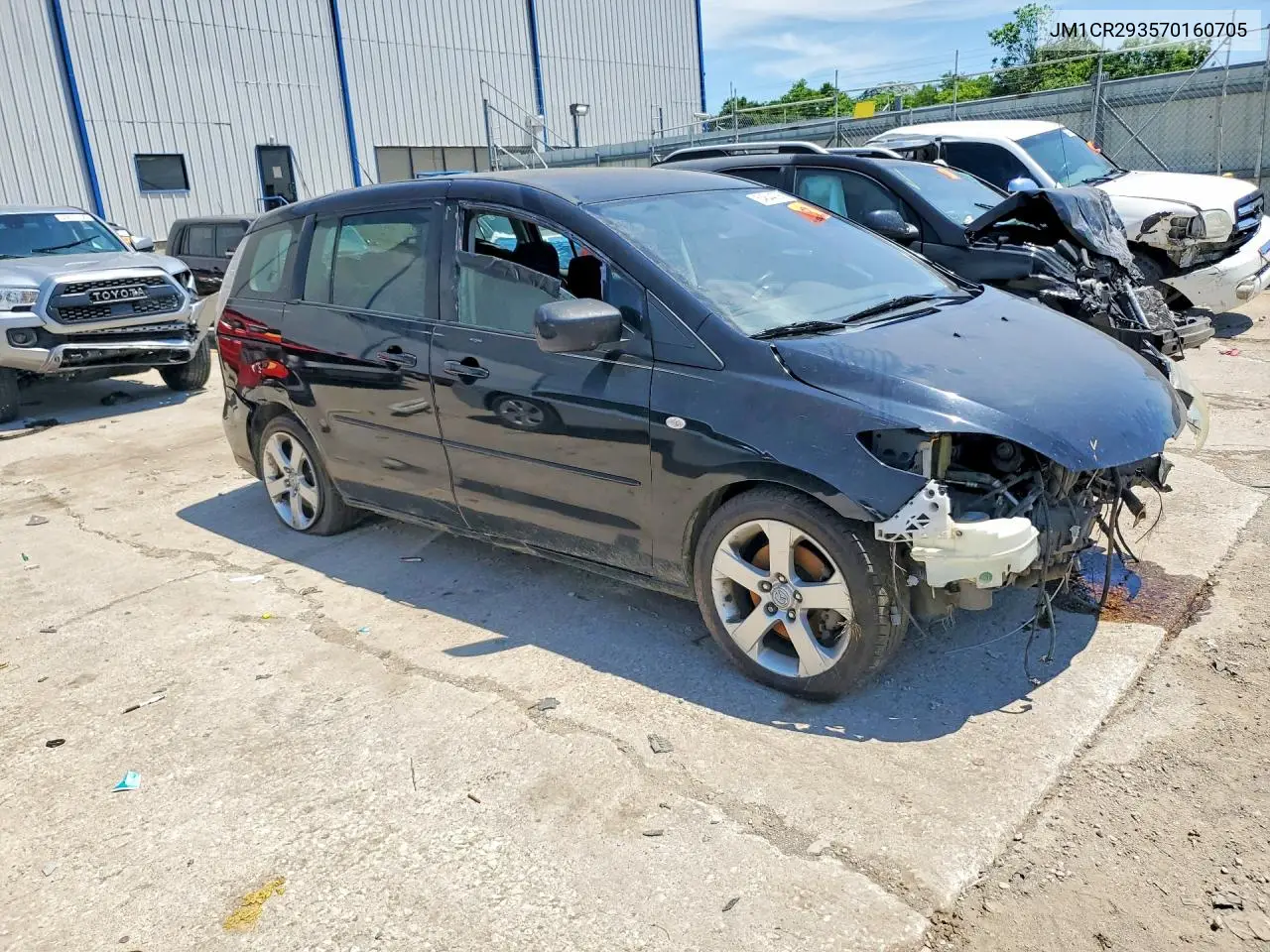 2007 Mazda 5 VIN: JM1CR293570160705 Lot: 54644006
