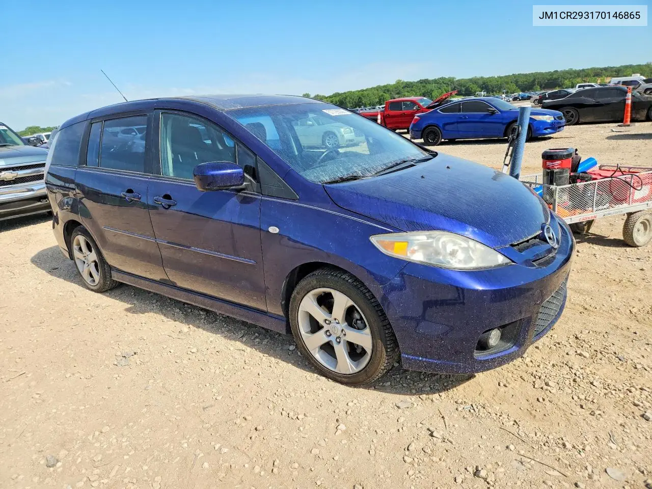 2007 Mazda 5 VIN: JM1CR293170146865 Lot: 57726036