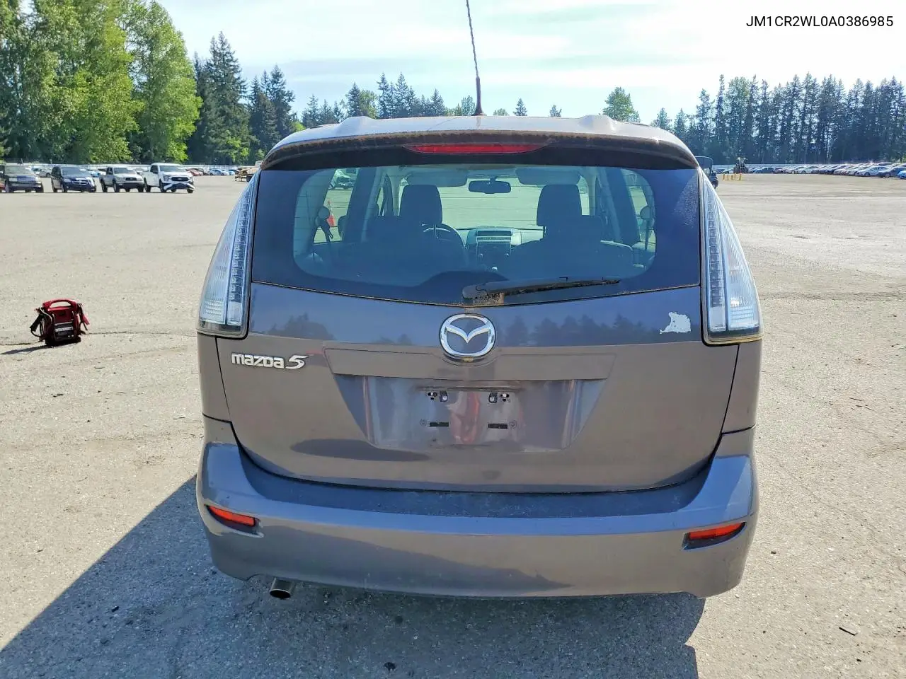 2010 Mazda 5 VIN: JM1CR2WL0A0386985 Lot: 52104826