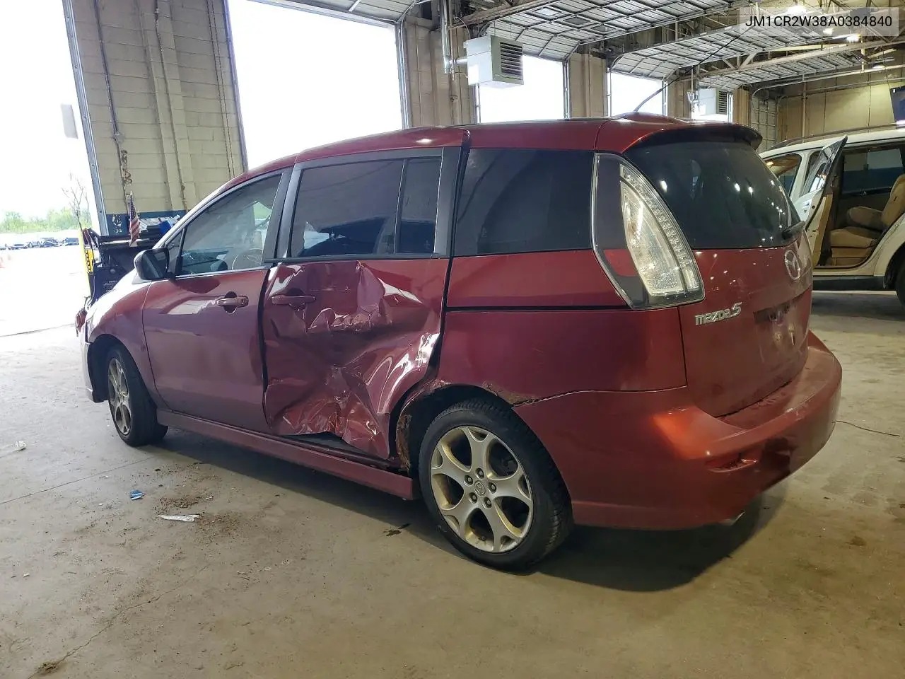 2010 Mazda 5 VIN: JM1CR2W38A0384840 Lot: 52659186