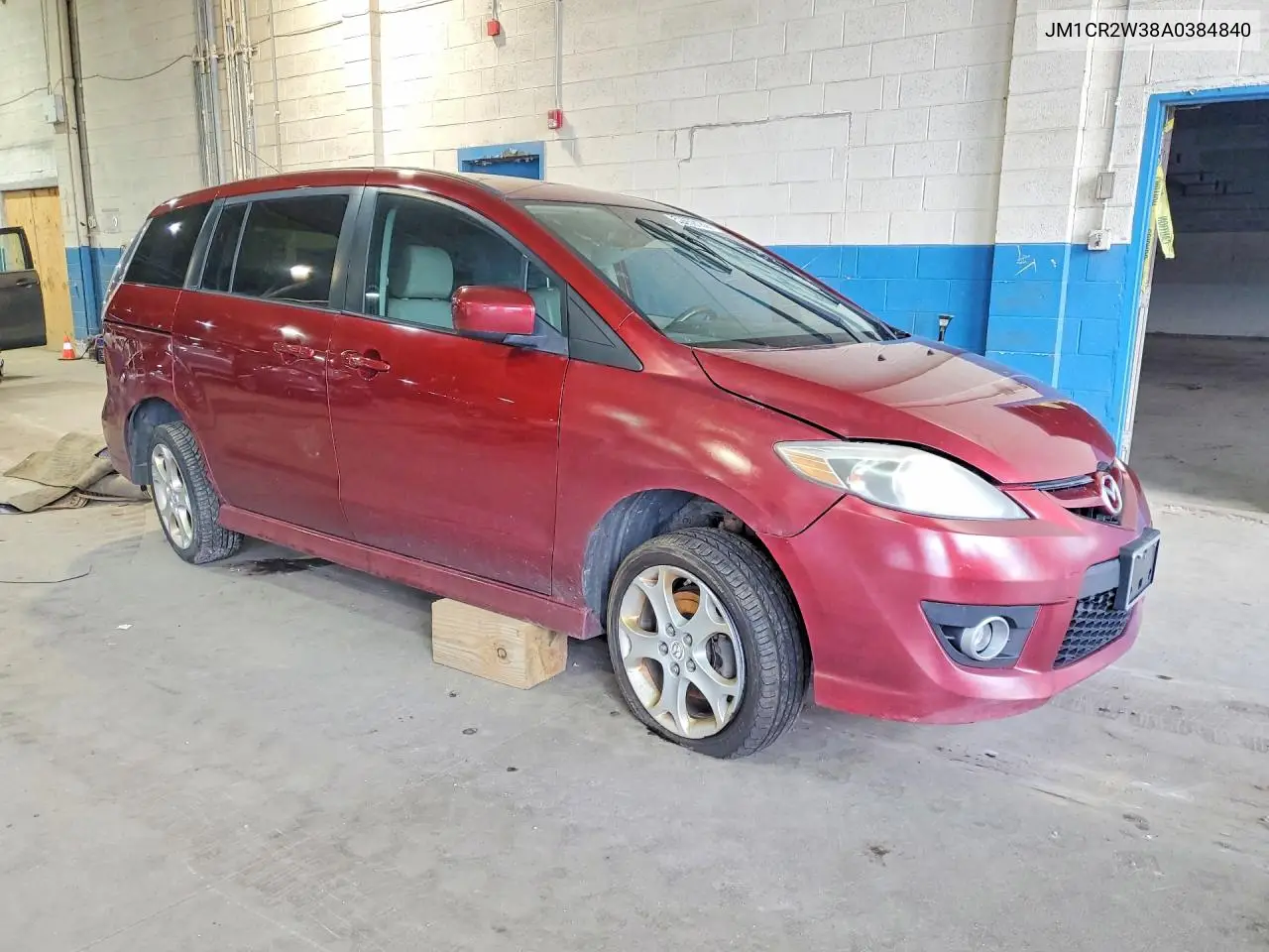 2010 Mazda 5 VIN: JM1CR2W38A0384840 Lot: 52659186