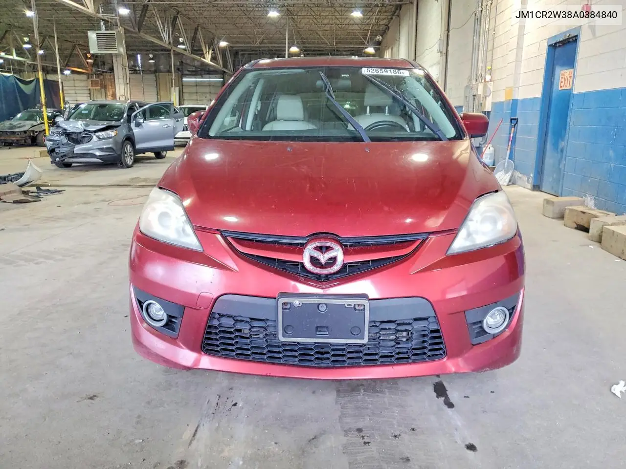 2010 Mazda 5 VIN: JM1CR2W38A0384840 Lot: 52659186