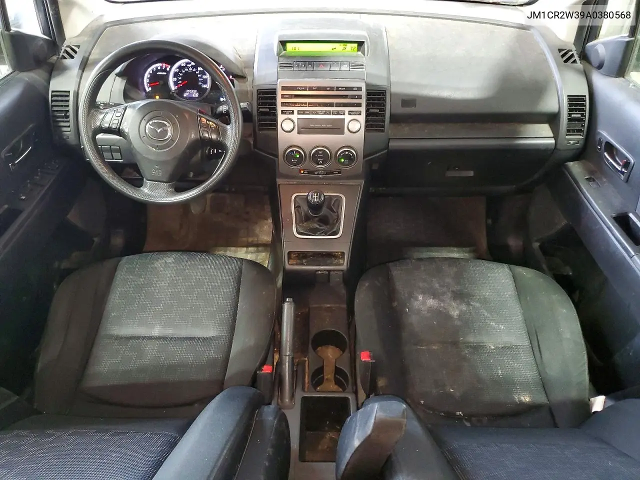 2010 Mazda 5 VIN: JM1CR2W39A0380568 Lot: 56240376