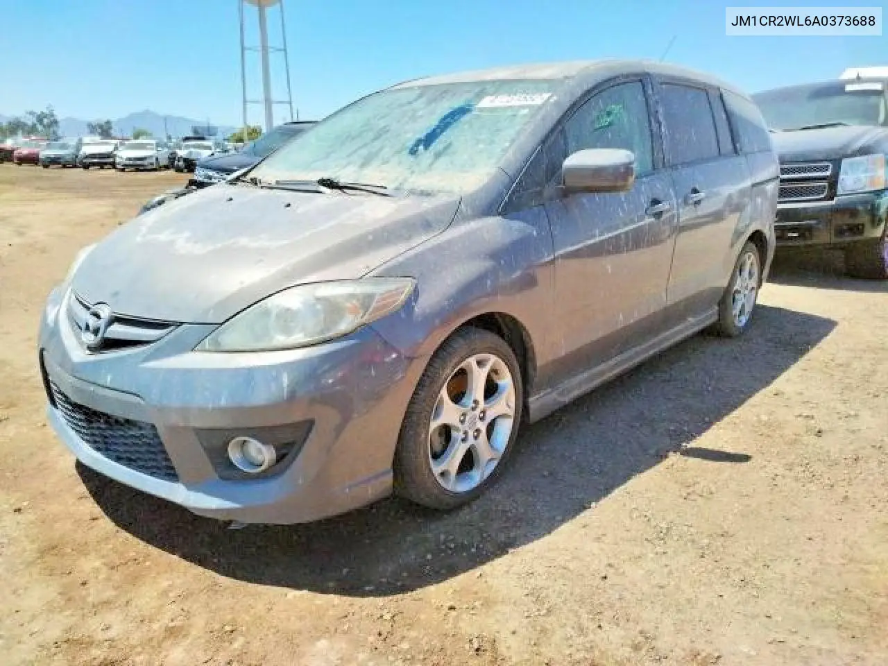 2010 Mazda 5 VIN: JM1CR2WL6A0373688 Lot: 57963906