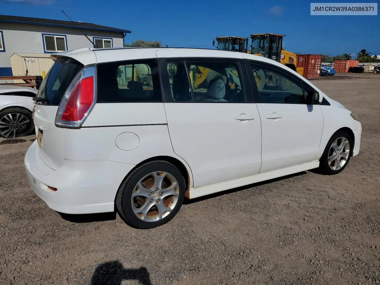 2010 Mazda 5 VIN: JM1CR2W39A0386371 Lot: 58291346