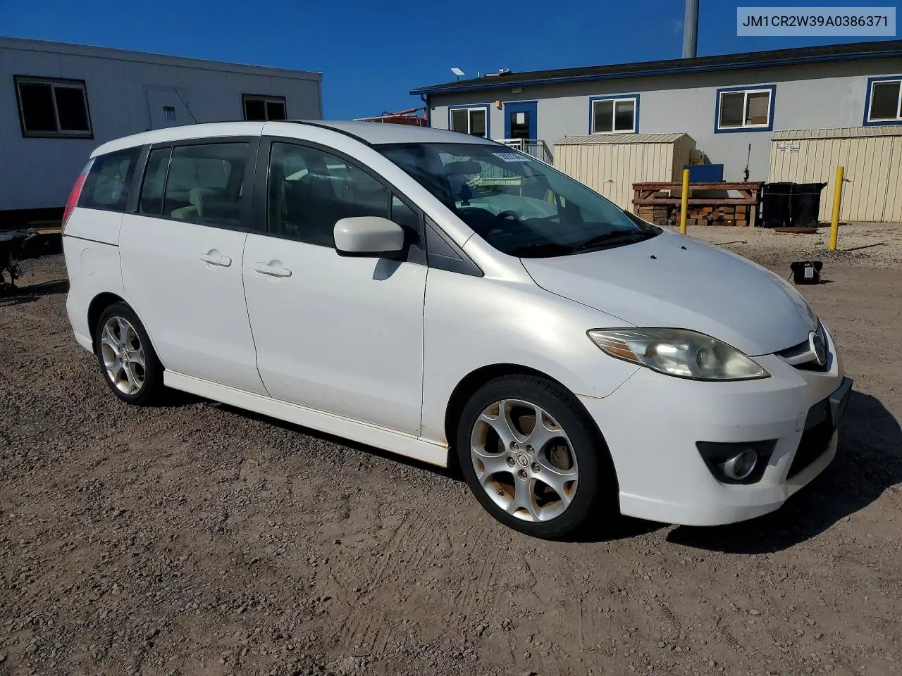 2010 Mazda 5 VIN: JM1CR2W39A0386371 Lot: 58291346