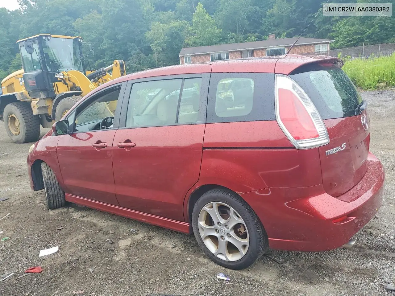 2010 Mazda 5 VIN: JM1CR2WL6A0380382 Lot: 60066386