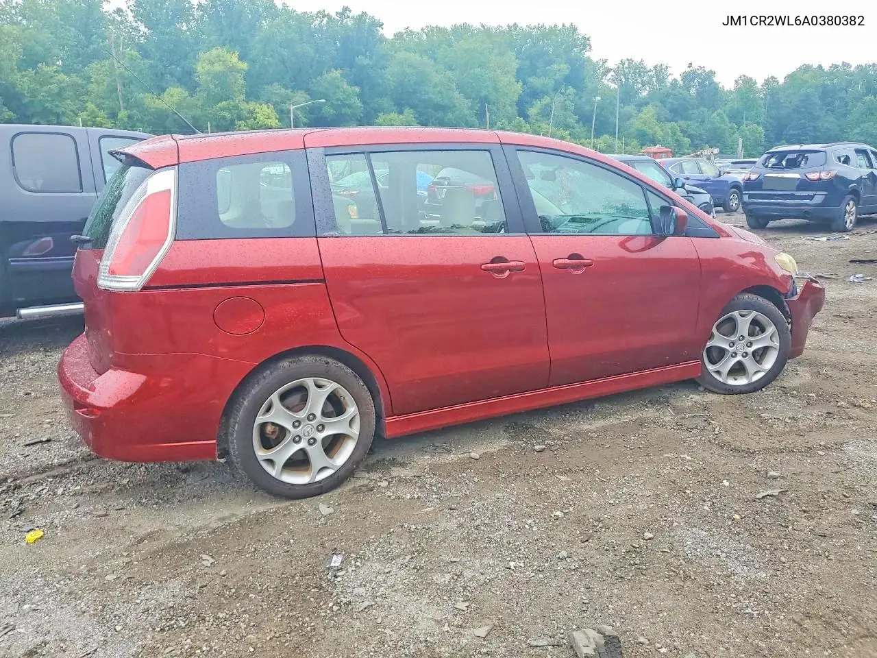 2010 Mazda 5 VIN: JM1CR2WL6A0380382 Lot: 60066386