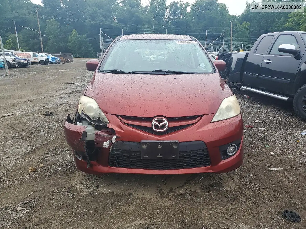 2010 Mazda 5 VIN: JM1CR2WL6A0380382 Lot: 60066386