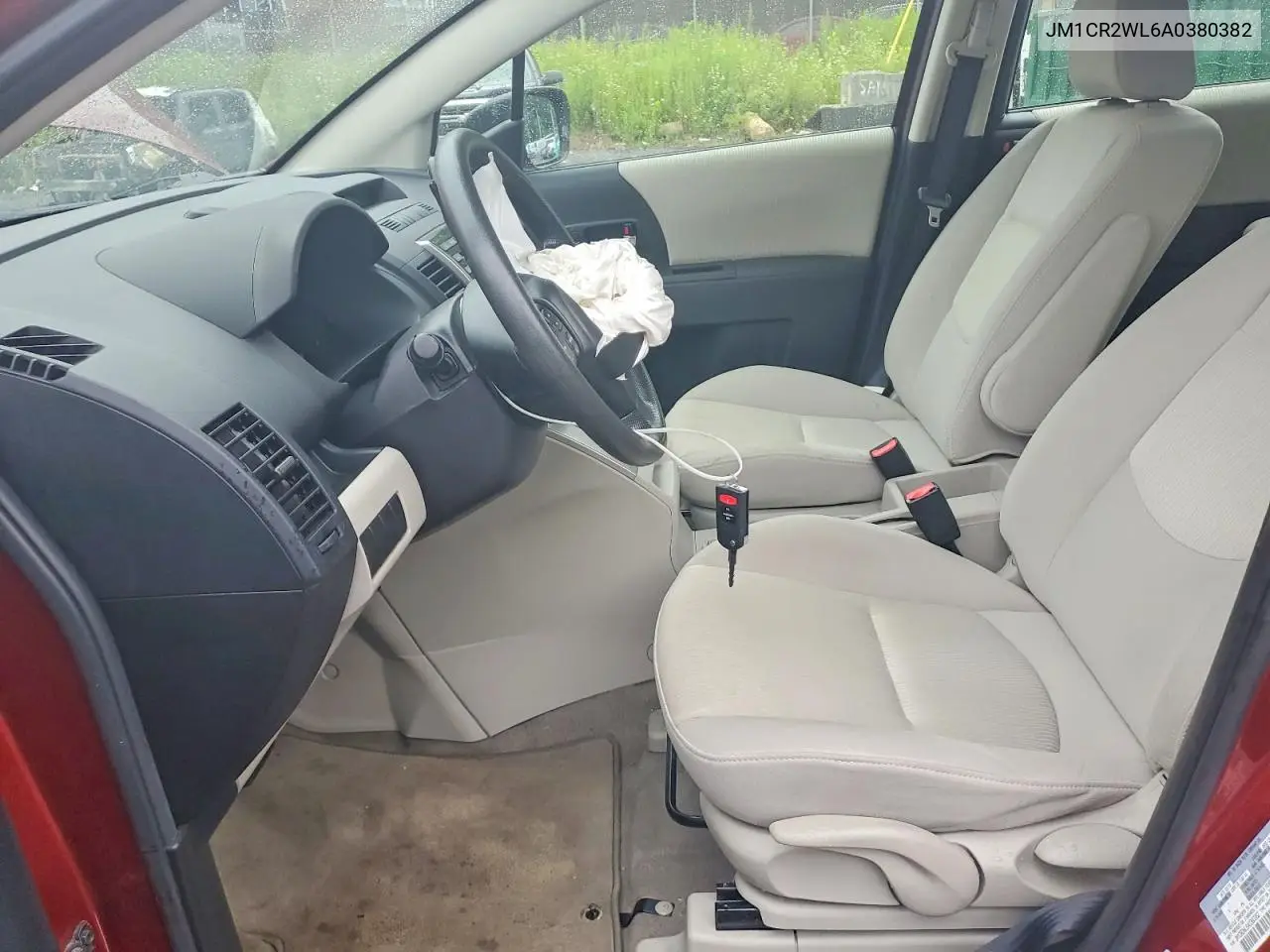 2010 Mazda 5 VIN: JM1CR2WL6A0380382 Lot: 60066386