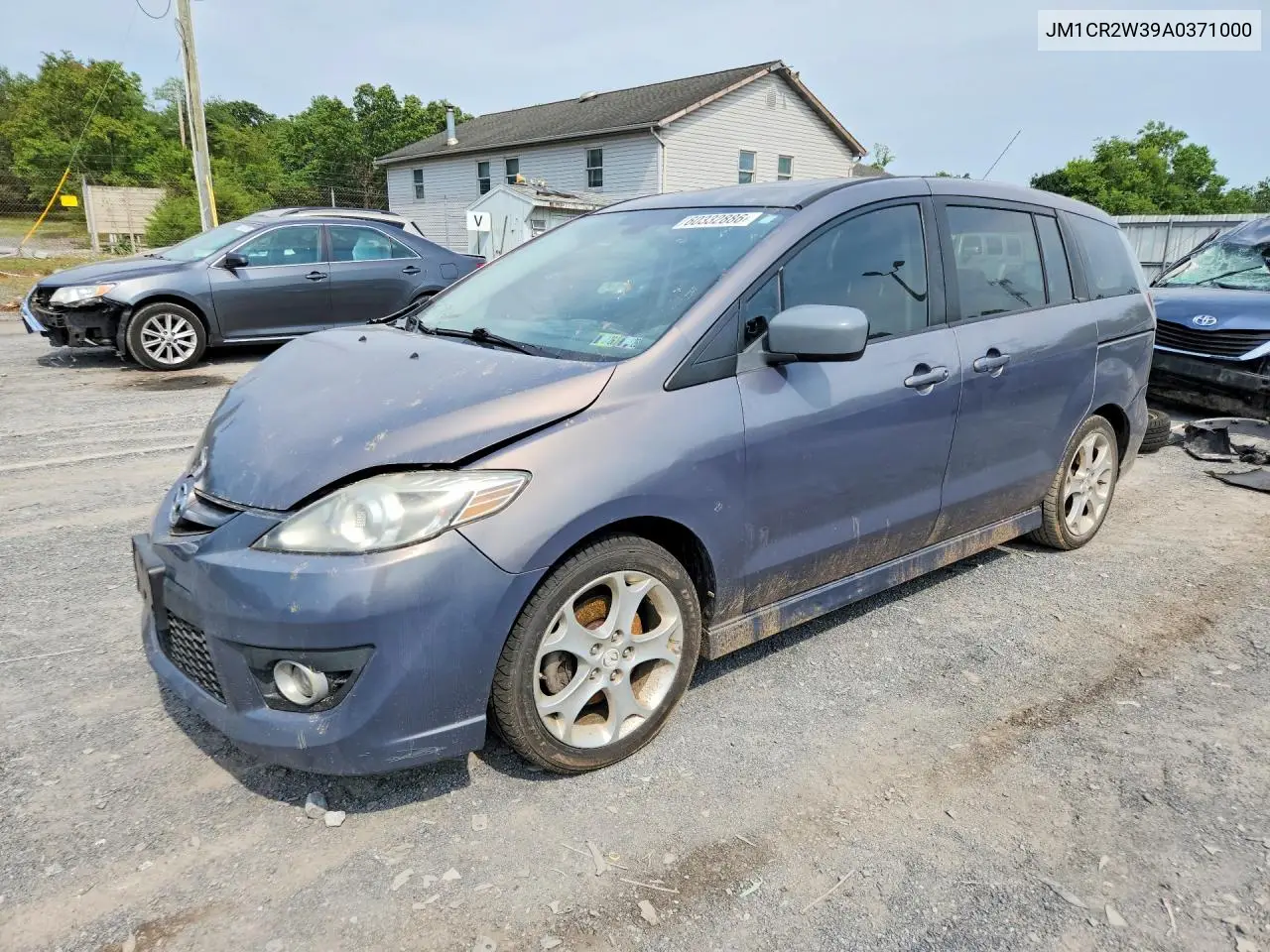 2010 Mazda 5 VIN: JM1CR2W39A0371000 Lot: 60332886