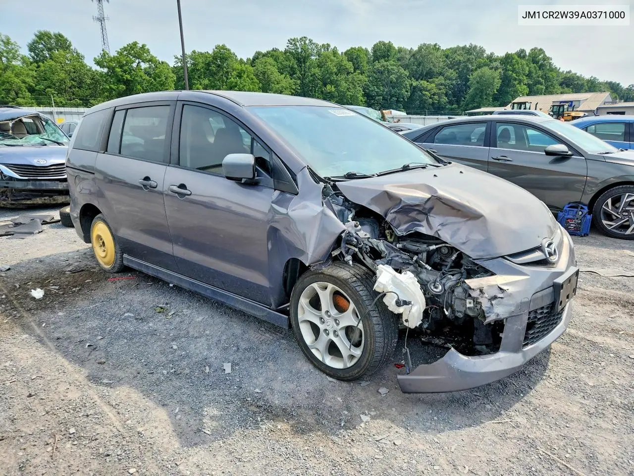 2010 Mazda 5 VIN: JM1CR2W39A0371000 Lot: 60332886