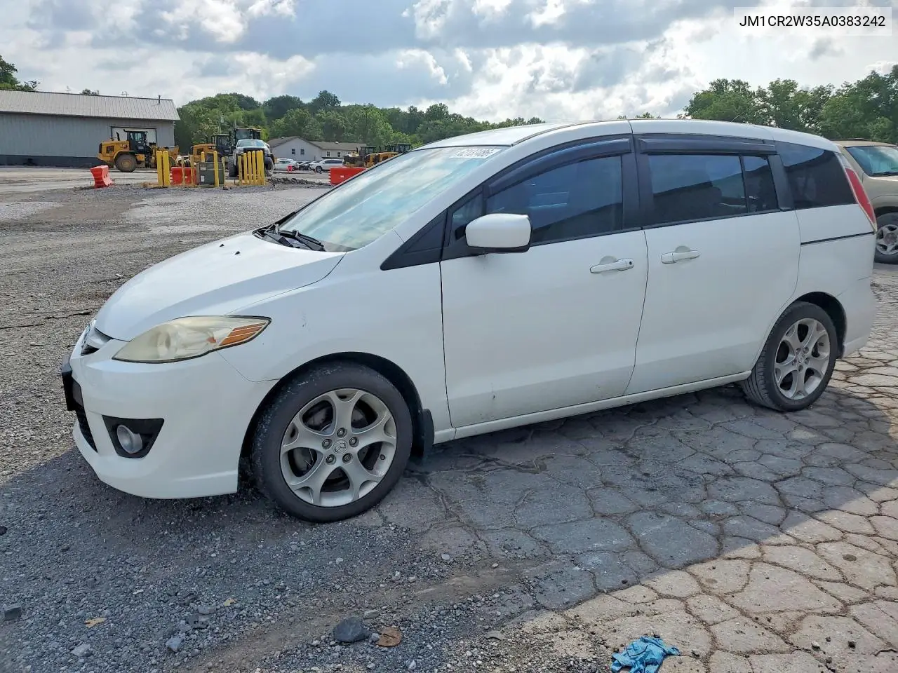 2010 Mazda 5 VIN: JM1CR2W35A0383242 Lot: 62137486
