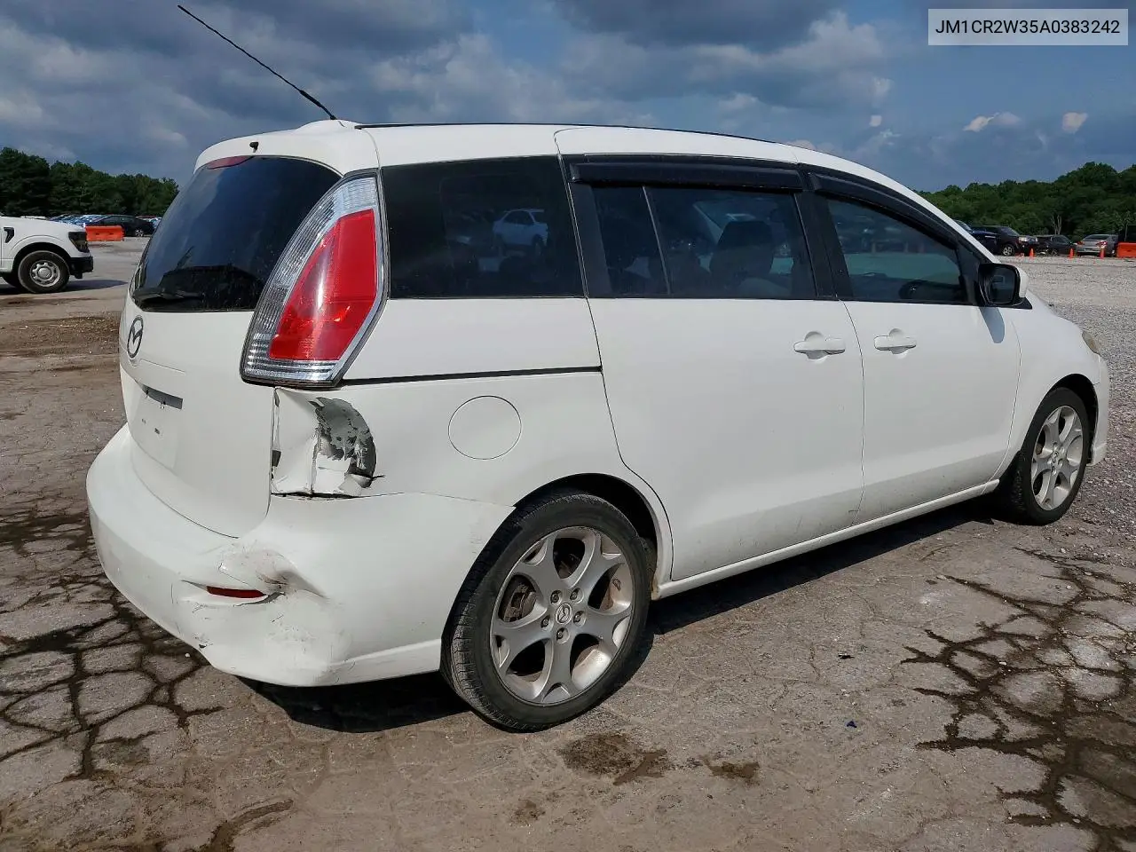 2010 Mazda 5 VIN: JM1CR2W35A0383242 Lot: 62137486