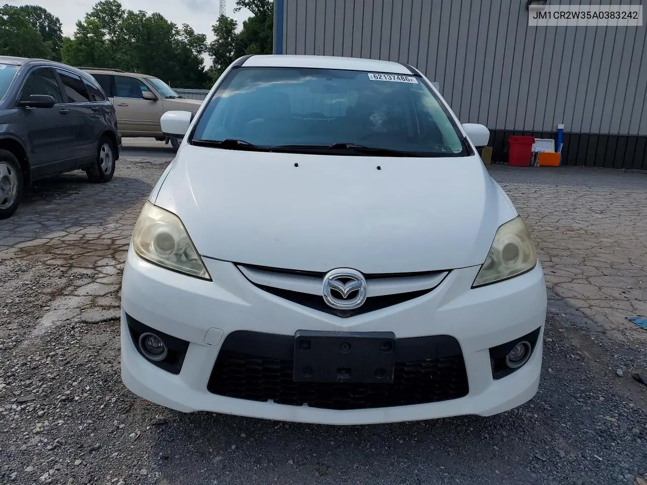 2010 Mazda 5 VIN: JM1CR2W35A0383242 Lot: 62137486