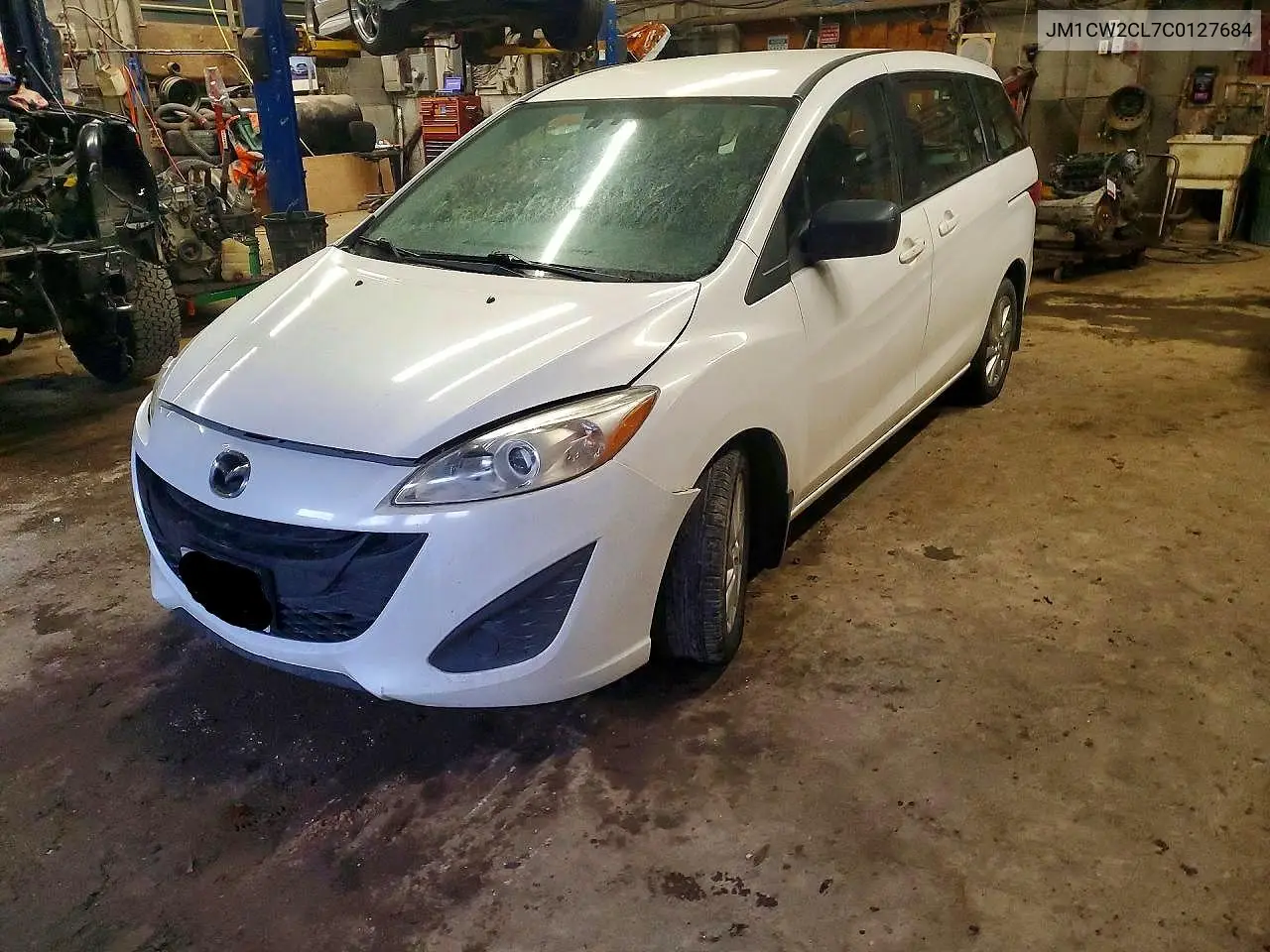 2012 Mazda 5 VIN: JM1CW2CL7C0127684 Lot: 41637586
