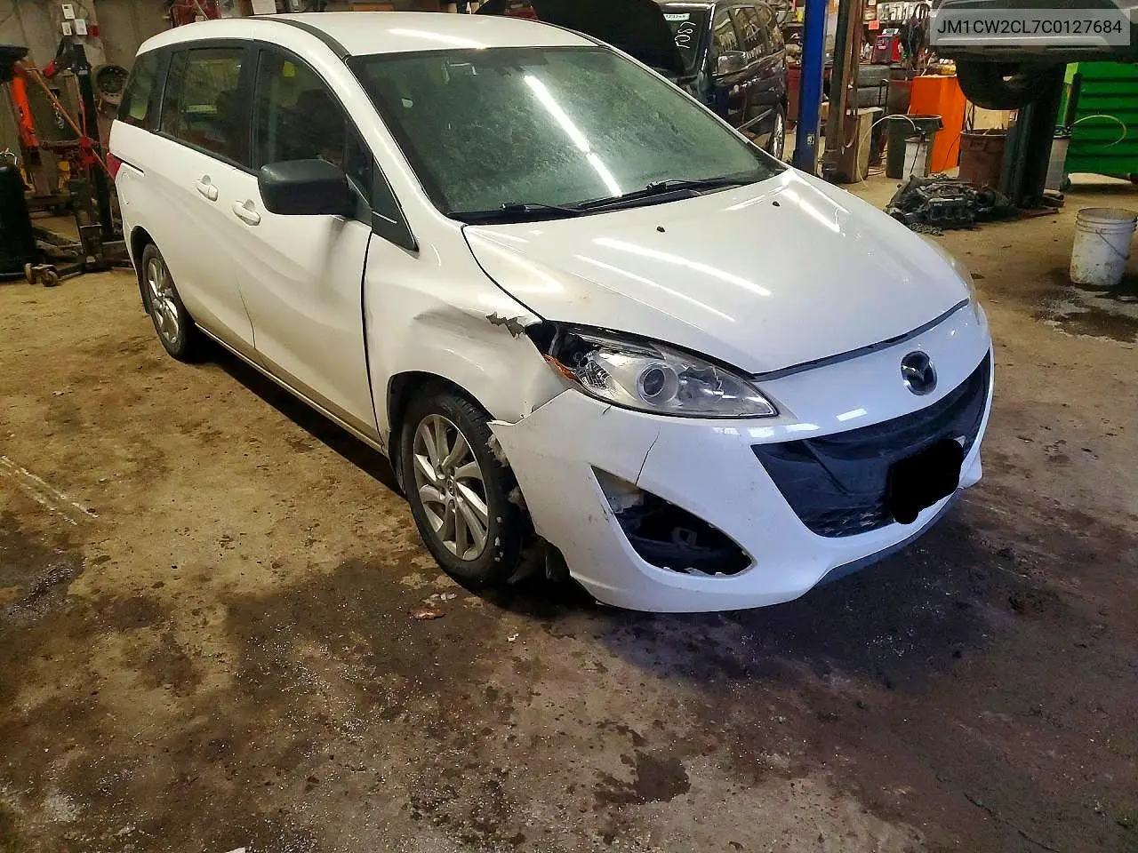 2012 Mazda 5 VIN: JM1CW2CL7C0127684 Lot: 41637586