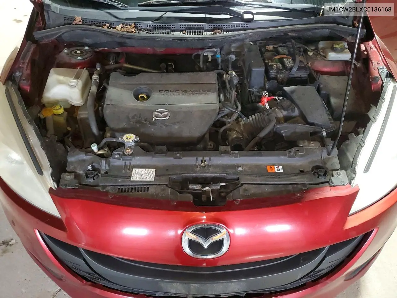 2012 Mazda 5 VIN: JM1CW2BLXC0136168 Lot: 49861646