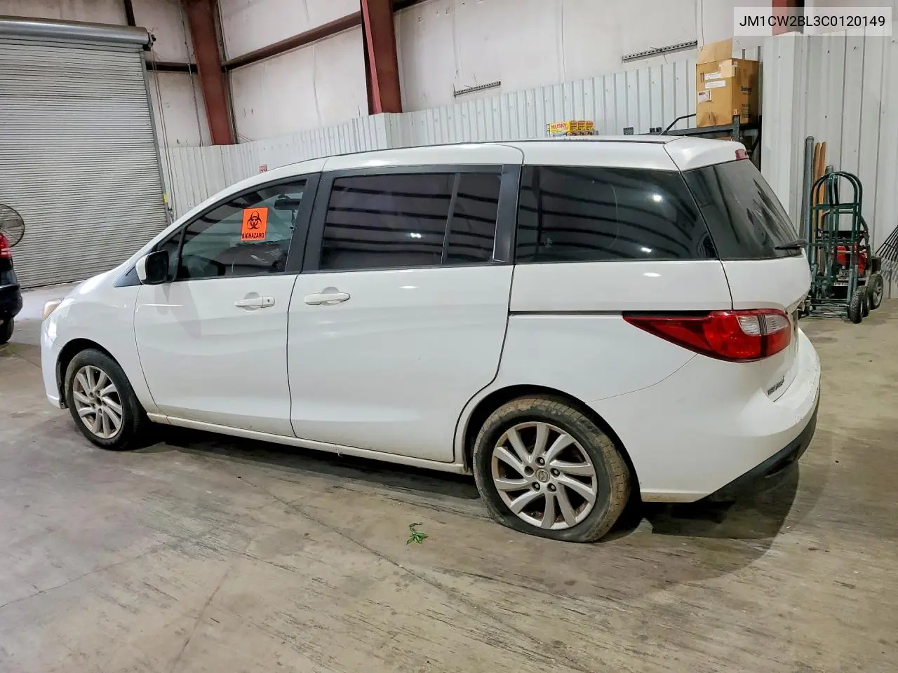 2012 Mazda 5 VIN: JM1CW2BL3C0120149 Lot: 50067316