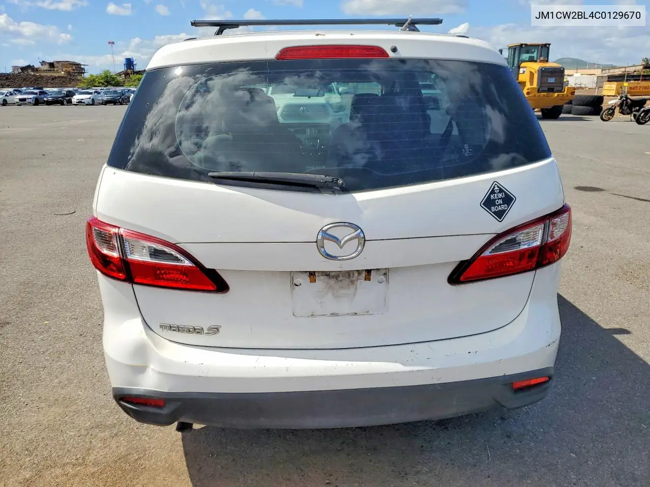 2012 Mazda 5 VIN: JM1CW2BL4C0129670 Lot: 53529566