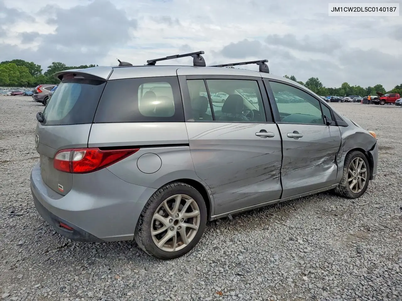 2012 Mazda 5 VIN: JM1CW2DL5C0140187 Lot: 53669046