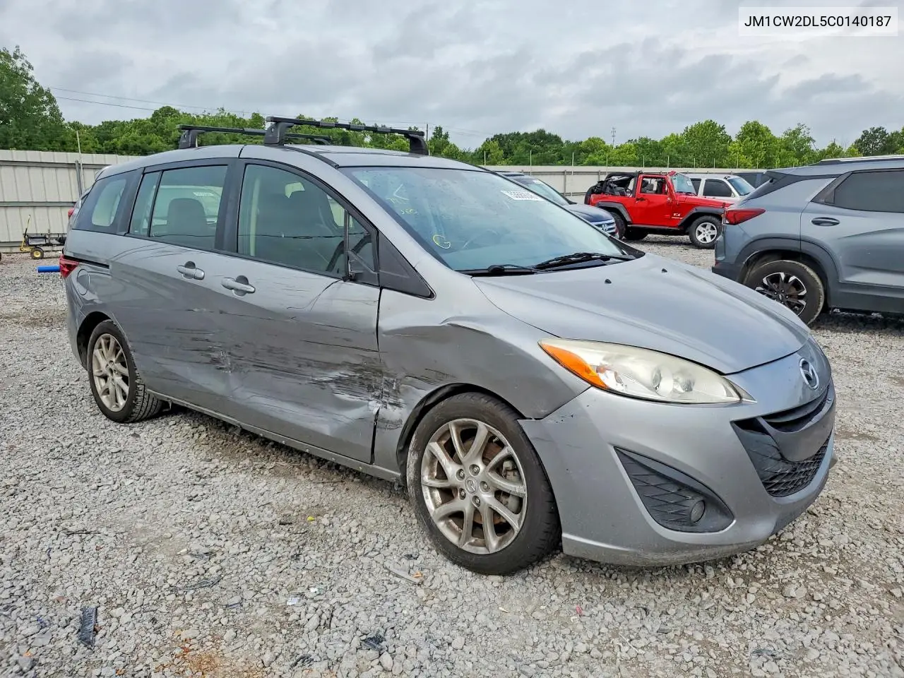 2012 Mazda 5 VIN: JM1CW2DL5C0140187 Lot: 53669046